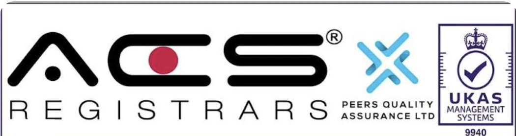 ACS Registrars — UKAS Management Systems 9940, Peers Quality Assurance