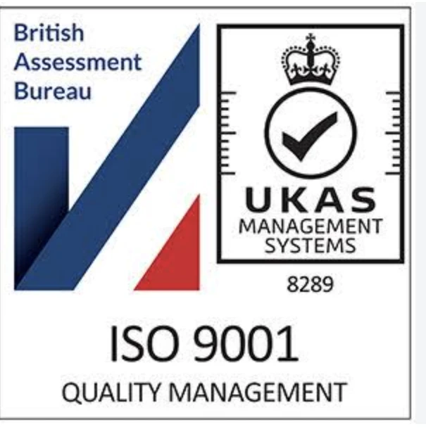 British Assessment Bureau — UKAS ISO 9001 Quality Management, cert 8289